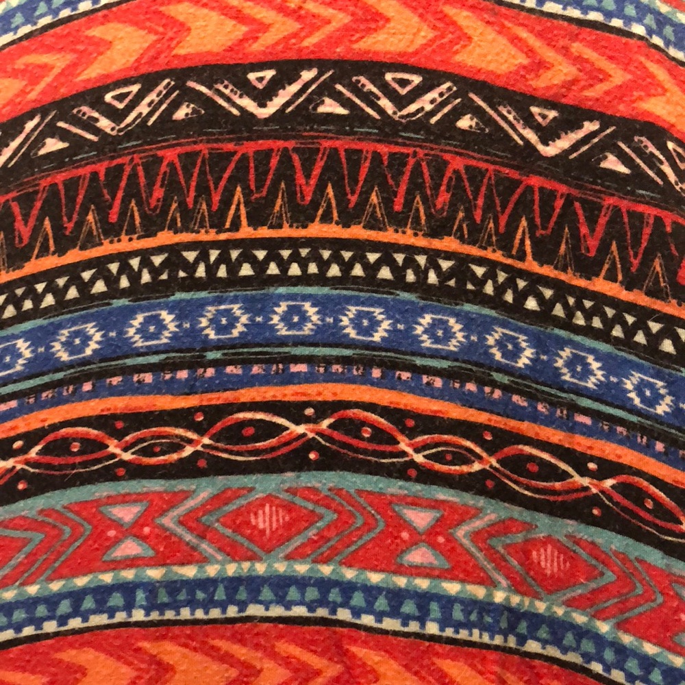 Patterned Maxi Skirt